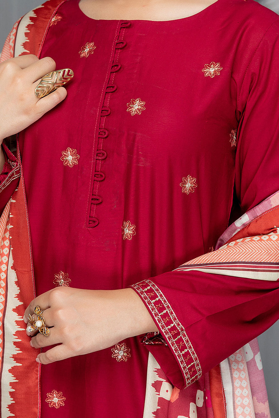 SEC-94 - SAFWA ETSY 3-PIECE EMBROIDERED COLLECTION VOL 08