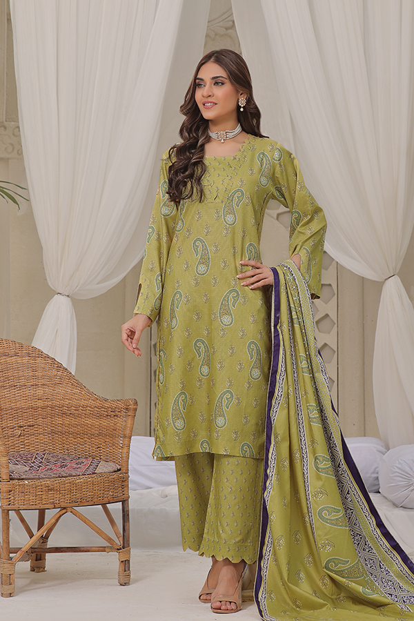TSC-15 - SAFWA TRENDY DORIA VISCOSE 3-PIECE COLLECTION VOL 02