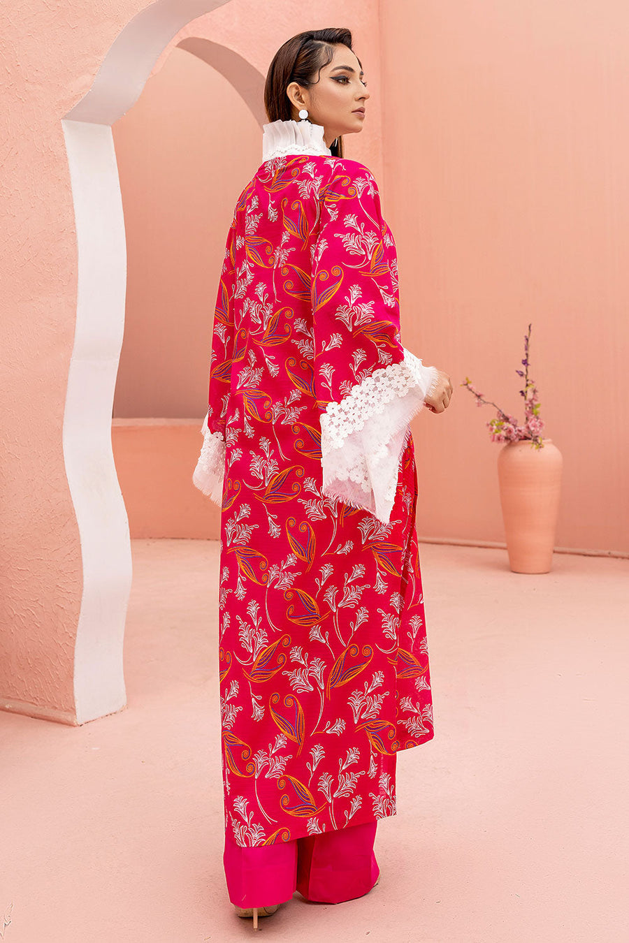 Safwa Orla Unstitched Printed Lawn 2Piece Suit - OR 63