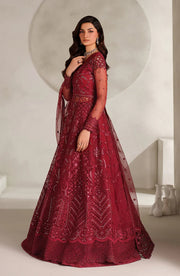 Zarif Muse Thread Embroidered Organza Unstitched 3Pc Suit ZE-MT-01 Sheen
