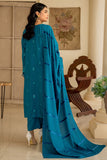 Safwa Ashley Embroidered Viscose Doria Unstitched 3Pc Suit ASC-04