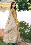 Onora by Humdum Embroidered Khaddar Unstitched 3Pc Suit D-09