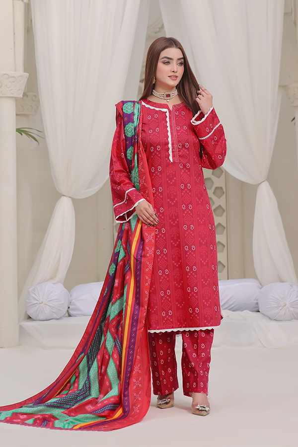 TSC-16 - SAFWA TRENDY DORIA VISCOSE 3-PIECE COLLECTION VOL 02