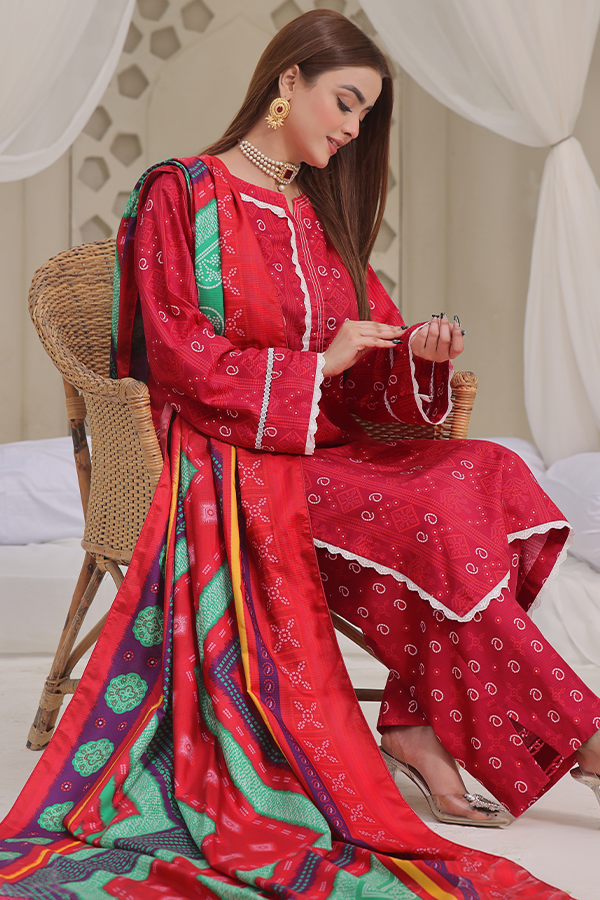 TSC-16 - SAFWA TRENDY DORIA VISCOSE 3-PIECE COLLECTION VOL 02