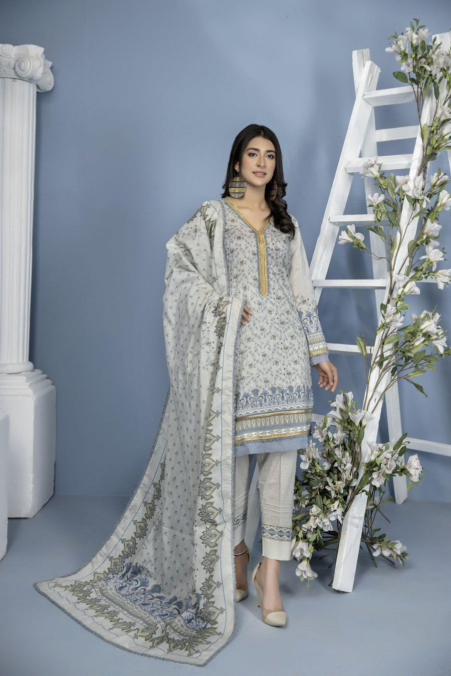 MK-16 -SAFWA MOTHER LAWN COLLECTION VOL 02 Dresses | Dress Design | Pakistani Dresses | Online Shopping in Pakistan
