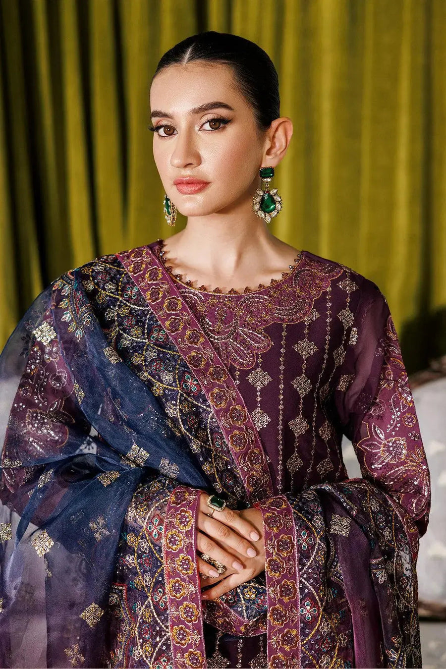 RTW-2173 Embroidered Chiffon