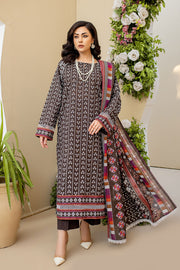 ASK-04 - SAFWA AMORA MASURI KHADDAR 3 PIECE COLLECTION