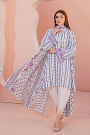 Ixora by Safwa Digital Printed Doria Cambric Unstitched 3Pc Suit ICS-04