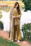 Onora by Humdum Embroidered Khaddar Unstitched 3Pc Suit D-09