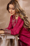 Safwa Embroidered Lawn Pret 2Pc Suit ( Shirt / Trouser ) P000565