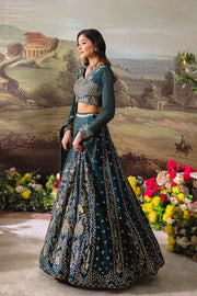 Neeshay Dastaan Embroidered Chiffon Unstitched 3Pc Suit - Shahnoor