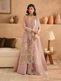 Ayzel Panache Embroidered Organza Unstitched 3Pc Suit ALF-24-V2-10 MAURA