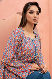 Safwa Orla Unstitched Printed Lawn 2Piece Suit - OR 64