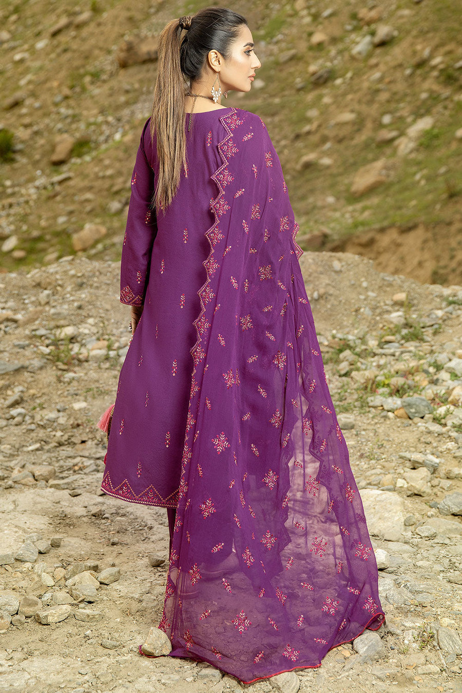 ASC-14 - SAFWA ADORE EMBROIDERED 3-PIECE COLLECTION VOL 02