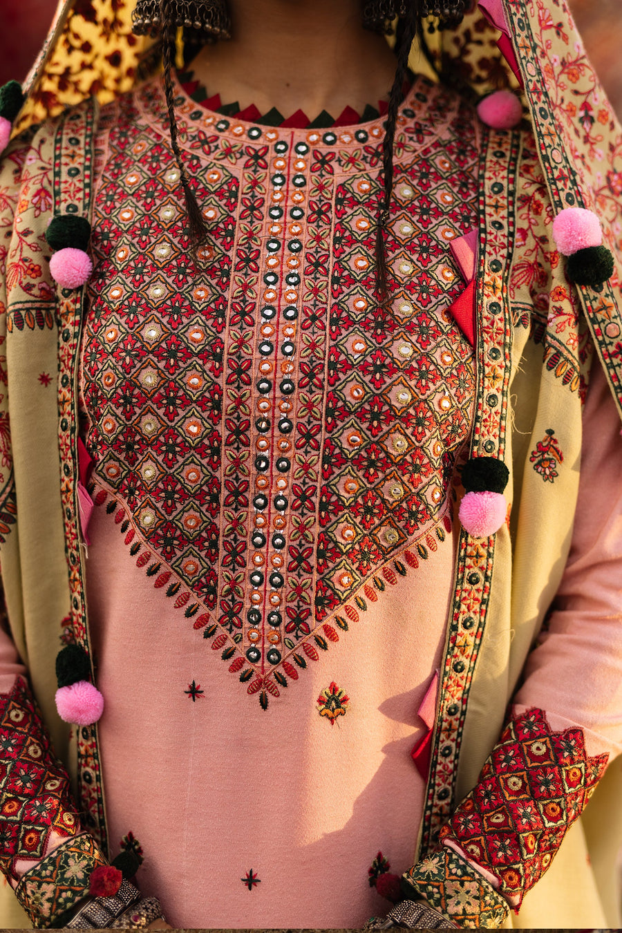 Seroli Autumn Winter Unstitched Embroidered Karandi 3Pc Suit WC-U0007