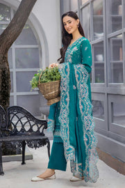 Zarya by Safwa Embroidered Viscose Unstitched 3Pc Suit ZAR-03