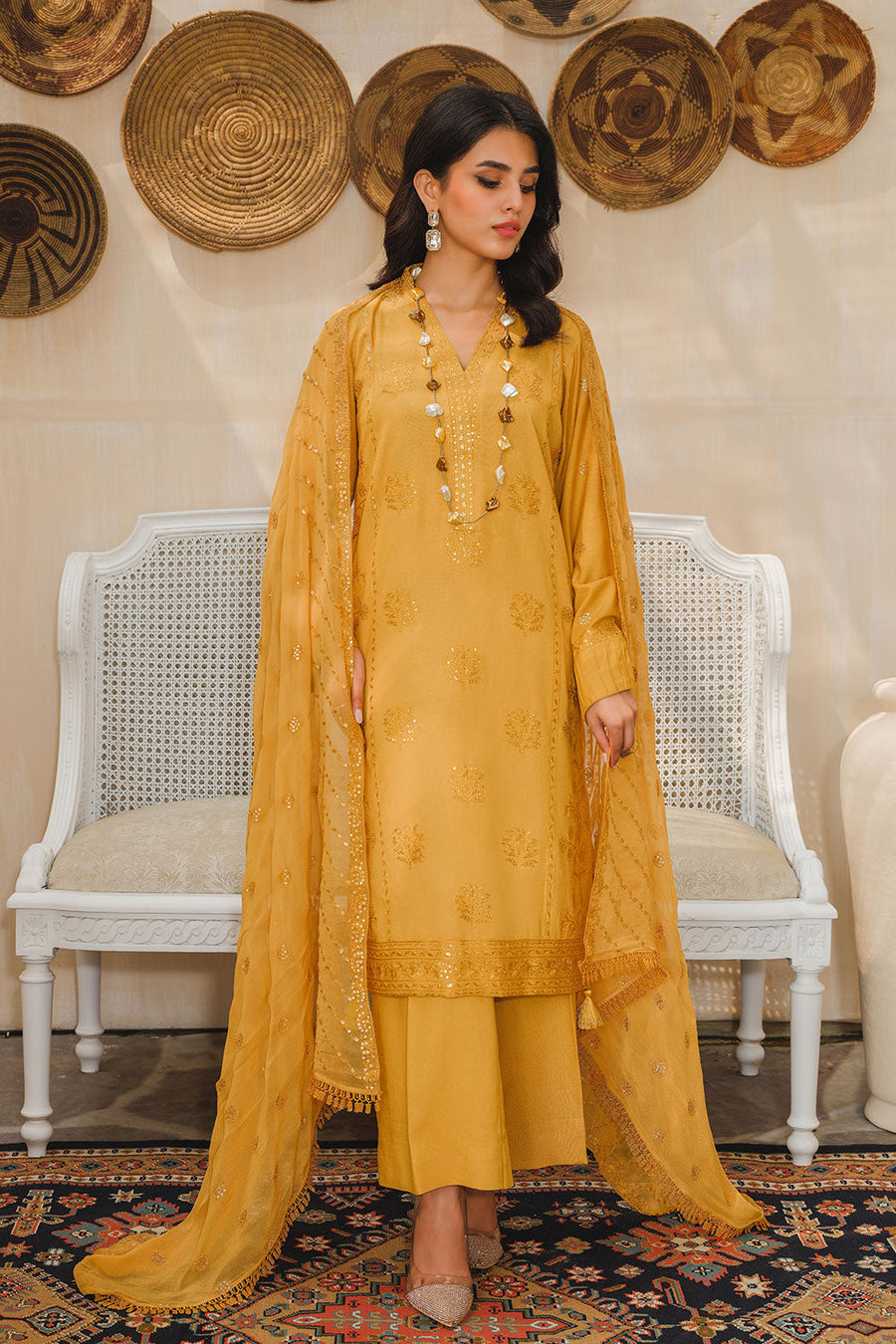 ASC-04 - SAFWA ADORE EMBROIDERED 3-PIECE COLLECTION VOL 01