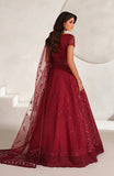 Zarif Muse Thread Embroidered Organza Unstitched 3Pc Suit ZE-MT-01 Sheen