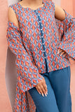 Safwa Orla Unstitched Printed Lawn 2Piece Suit - OR 64