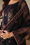 Zarif Zaneera Embroidered Net Unstitched 3Pc Suit ZRF-ZPE-05 ASHAAL