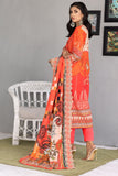 Safwa Chill Vol-01 Embroidered Lawn Unstitched 3Pc Suit CHC-05