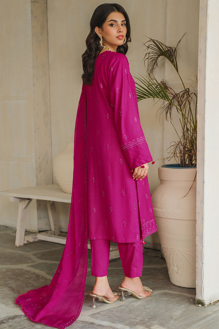 ASC-08 - SAFWA ADORE EMBROIDERED 3-PIECE COLLECTION VOL 01