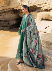 Zainab Chottani Embroidered Chikankari Lawn Unstitched 3Pc Suit D-01A Aysel