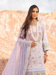 ELAF Premium Signature Embroidered Lawn Unstitched 3Pc Suit ESC-01A VIVIAN