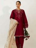 Coco by Zara Shahjahan Embroidered Lawn Unstitched 3Pc Suit ZCE23-1A