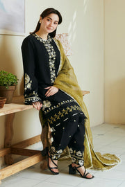 Coco by Zara Shahjahan Embroidered Lawn Unstitched 3Pc Suit D-01B ARZOO