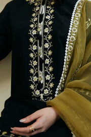 Coco by Zara Shahjahan Embroidered Lawn Unstitched 3Pc Suit D-01B ARZOO