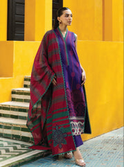 Zainab Chottani Embroidered Chikankari Lawn Unstitched 3Pc Suit D-01B Zynah