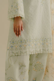 Coco by Zara Shahjahan Embroidered Lawn Unstitched 3Pc Suit 01B-ELVA