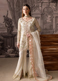 Maria Osama Khan Mystara Embroidered Organza Unstitched 3Pc Suit - Zeest