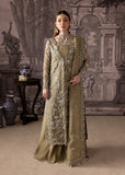 Maria Osama Khan Mystara Embroidered Organza Unstitched 3Pc Suit - Oraya