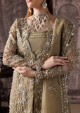 Maria Osama Khan Mystara Embroidered Organza Unstitched 3Pc Suit - Oraya