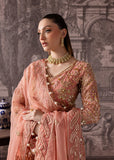 Maria Osama Khan Mystara Embroidered Organza Unstitched 3Pc Suit - Alera