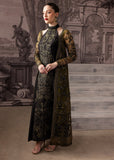 Maria Osama Khan Mystara Embroidered Organza Unstitched 3Pc Suit - Storm