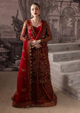 Maria Osama Khan Mystara Embroidered Organza Unstitched 3Pc Suit - Vanta