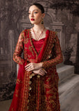 Maria Osama Khan Mystara Embroidered Organza Unstitched 3Pc Suit - Vanta