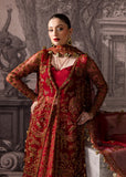 Maria Osama Khan Mystara Embroidered Organza Unstitched 3Pc Suit - Vanta