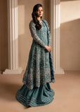 Lamhay by Maria Osama Khan Embroidered Organza Unstitched 3Pc Suit - Sumbul