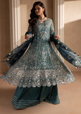 Lamhay by Maria Osama Khan Embroidered Organza Unstitched 3Pc Suit - Sumbul