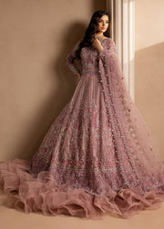 Lamhay by Maria Osama Khan Embroidered Organza Unstitched 3Pc Suit - Pakeezah
