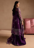 Lamhay by Maria Osama Khan Embroidered Organza Unstitched 3Pc Suit - Sheesham