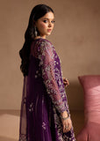 Lamhay by Maria Osama Khan Embroidered Organza Unstitched 3Pc Suit - Sheesham