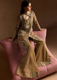 Lamhay by Maria Osama Khan Embroidered Organza Unstitched 3Pc Suit - Sabahat