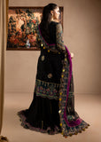 Lamhay by Maria Osama Khan Embroidered Organza Unstitched 3Pc Suit - Zumar