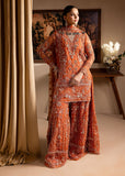 Lamhay by Maria Osama Khan Embroidered Organza Unstitched 3Pc Suit - Gulnaar