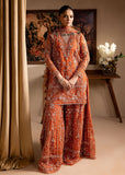 Lamhay by Maria Osama Khan Embroidered Organza Unstitched 3Pc Suit - Gulnaar